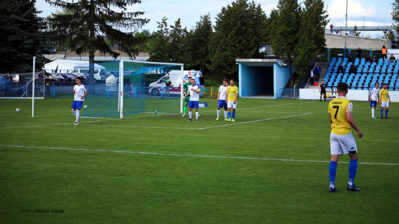 Błękitni Stargard - Olimpia Elbląg. GALERIA