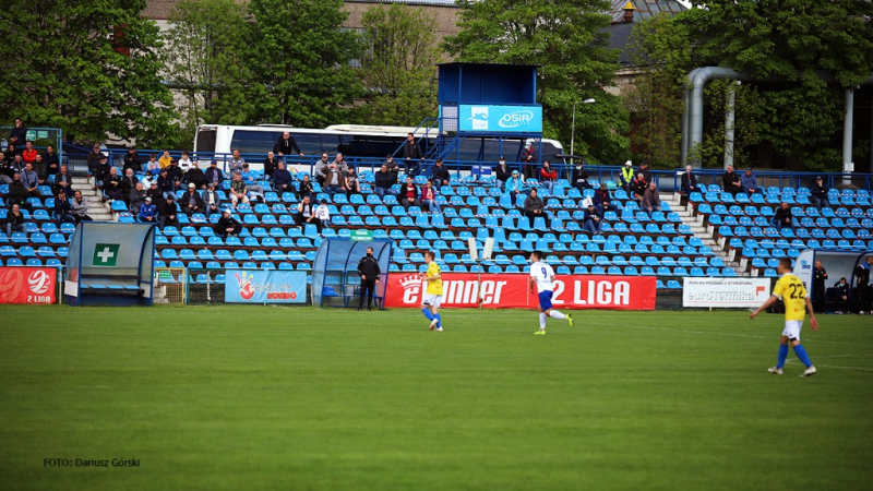 Błękitni Stargard - Olimpia Elbląg. GALERIA