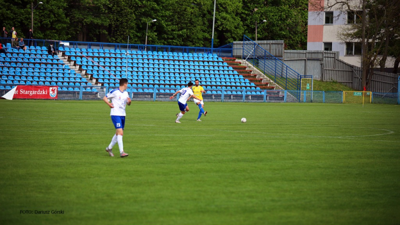 Błękitni Stargard - Olimpia Elbląg. GALERIA