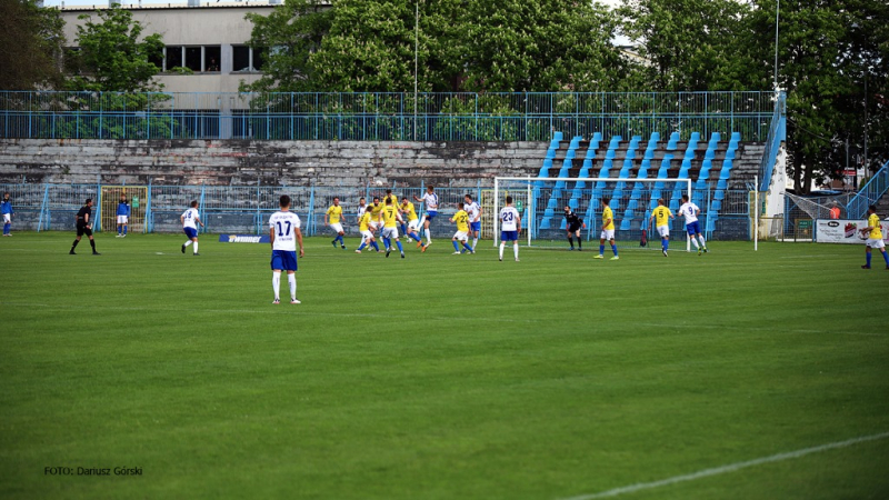 Błękitni Stargard - Olimpia Elbląg. GALERIA