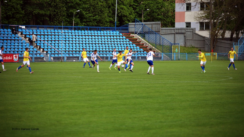 Błękitni Stargard - Olimpia Elbląg. GALERIA