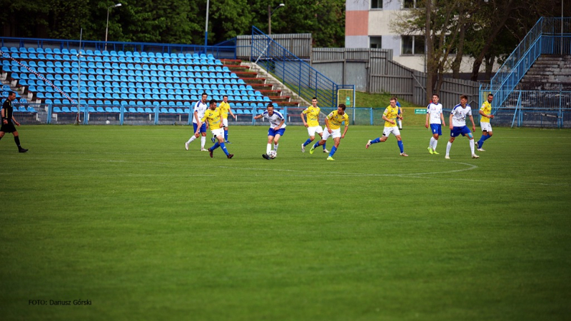 Błękitni Stargard - Olimpia Elbląg. GALERIA