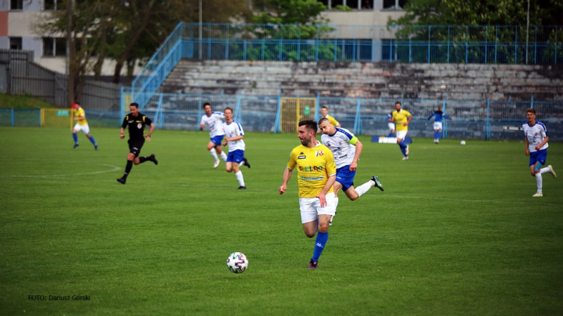 Błękitni Stargard - Olimpia Elbląg. GALERIA