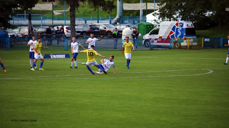 Błękitni Stargard - Olimpia Elbląg. GALERIA