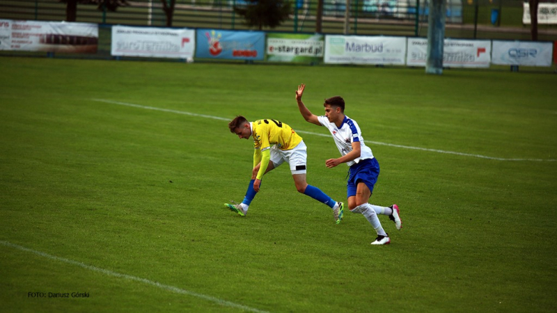 Błękitni Stargard - Olimpia Elbląg. GALERIA