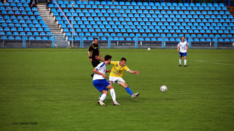 Błękitni Stargard - Olimpia Elbląg. GALERIA