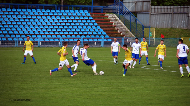 Błękitni Stargard - Olimpia Elbląg. GALERIA