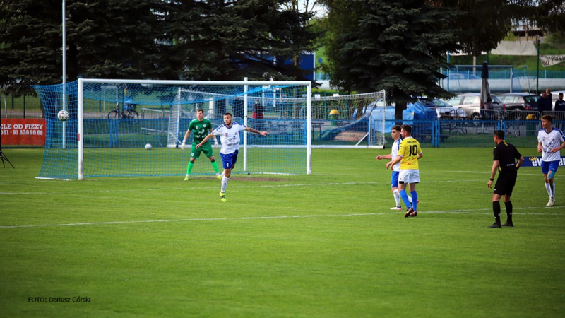 Błękitni Stargard - Olimpia Elbląg. GALERIA