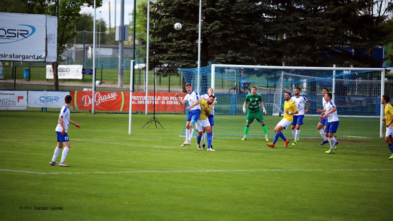 Błękitni Stargard - Olimpia Elbląg. GALERIA