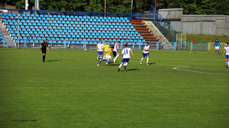 Błękitni Stargard - Olimpia Elbląg. GALERIA