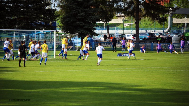 Błękitni Stargard - Olimpia Elbląg. GALERIA