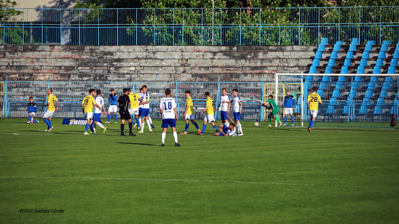 Błękitni Stargard - Olimpia Elbląg. GALERIA