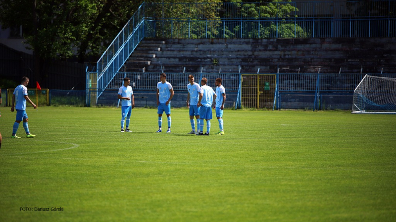 Błękitni Stargard - Garbarnia Kraków. GALERIA