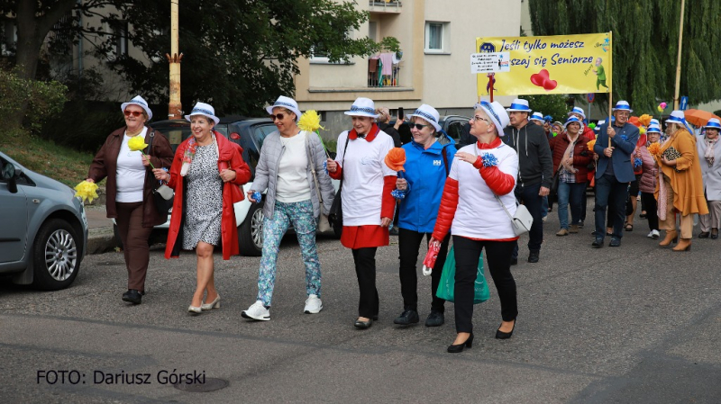 Stargardzkie Dni Seniora - parada oraz gra miejska. GALERIA