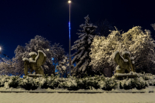 Stargard śniegiem otulony - GALERIA