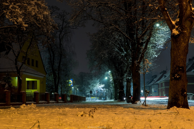 Stargard śniegiem otulony - GALERIA