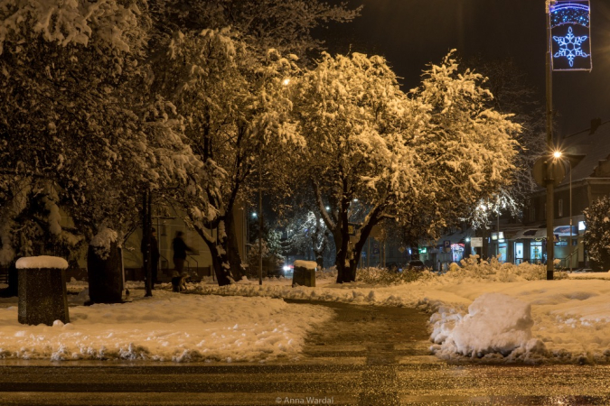 Stargard śniegiem otulony - GALERIA