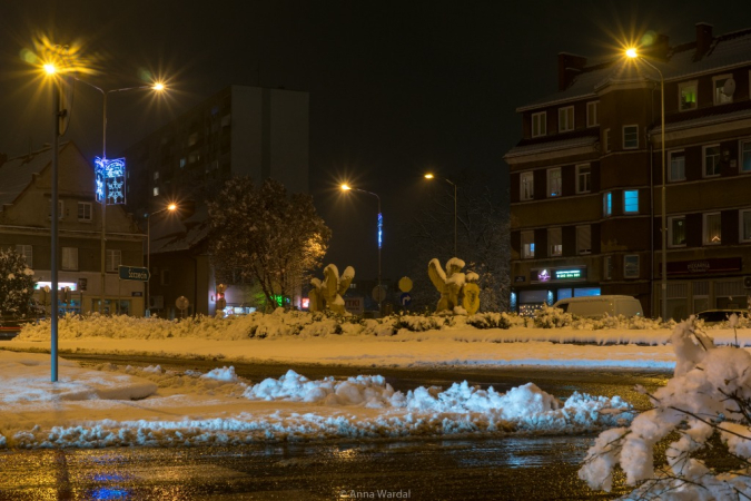 Stargard śniegiem otulony - GALERIA