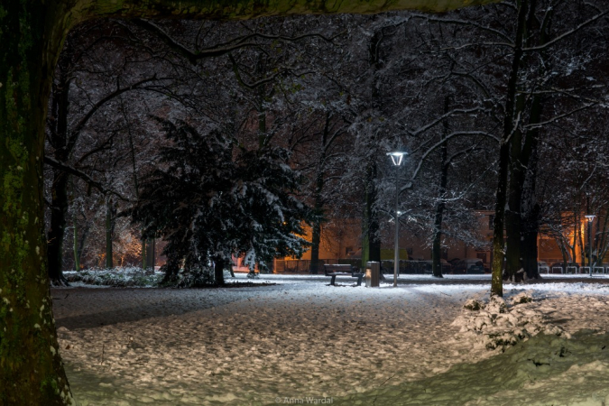 Stargard śniegiem otulony - GALERIA