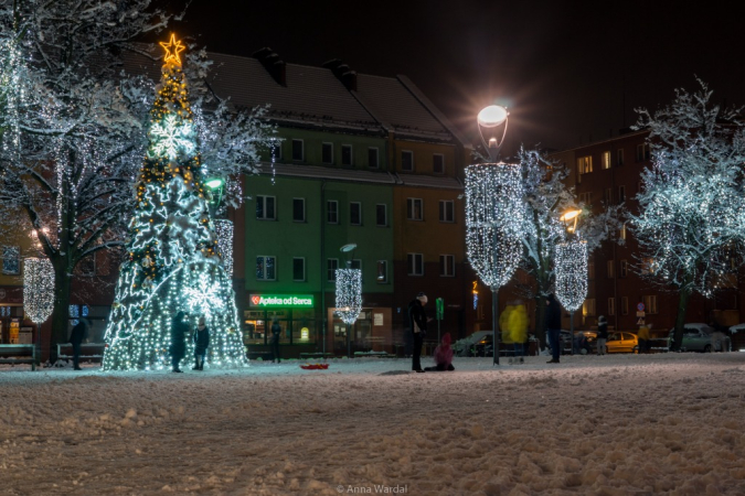 Stargard śniegiem otulony - GALERIA