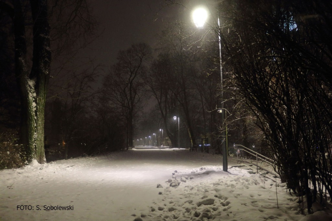 Stargard - wspomnienie pierwszej fali zimy. GALERIA