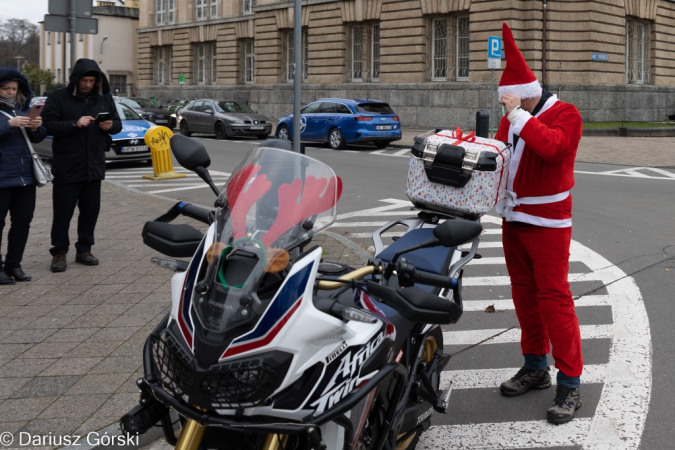 Świąteczny to czas. MotoMikołaje Szczecin. Fotorelacja