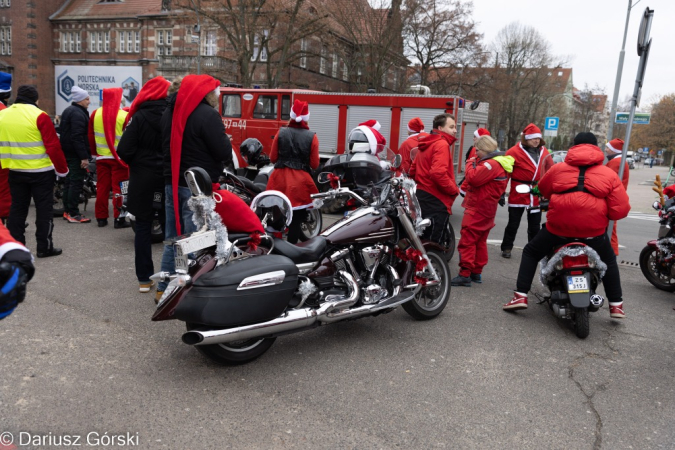 Świąteczny to czas. MotoMikołaje Szczecin. Fotorelacja