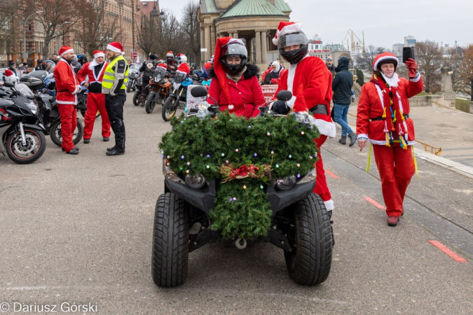 Świąteczny to czas. MotoMikołaje Szczecin. Fotorelacja