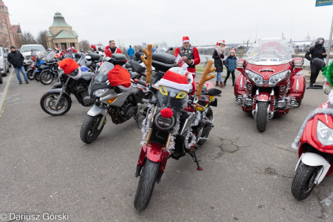 Świąteczny to czas. MotoMikołaje Szczecin. Fotorelacja