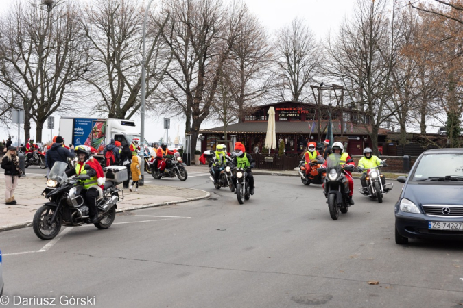 Świąteczny to czas. MotoMikołaje Szczecin. Fotorelacja