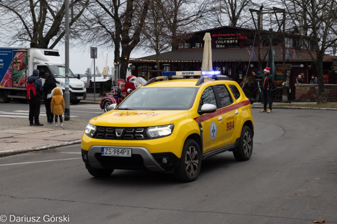 Świąteczny to czas. MotoMikołaje Szczecin. Fotorelacja