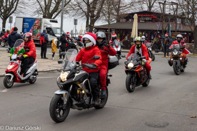 Świąteczny to czas. MotoMikołaje Szczecin. Fotorelacja