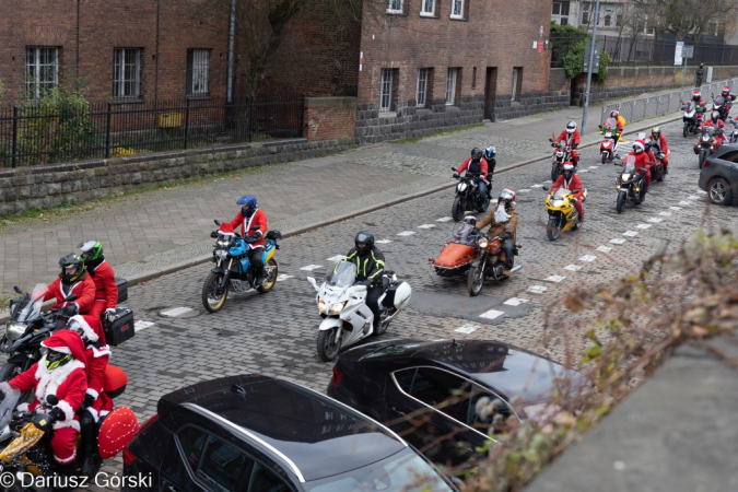 Świąteczny to czas. MotoMikołaje Szczecin. Fotorelacja