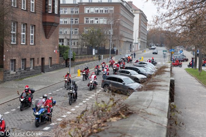 Świąteczny to czas. MotoMikołaje Szczecin. Fotorelacja