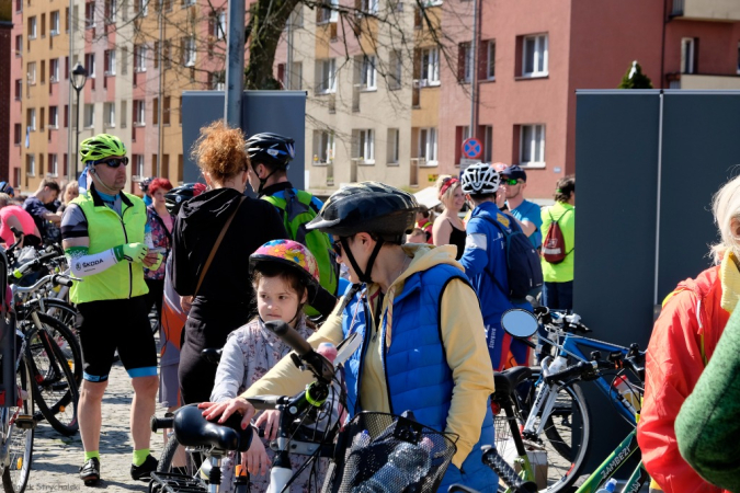 Wiosenna Rowerowa Masa Krytyczna. Galeria