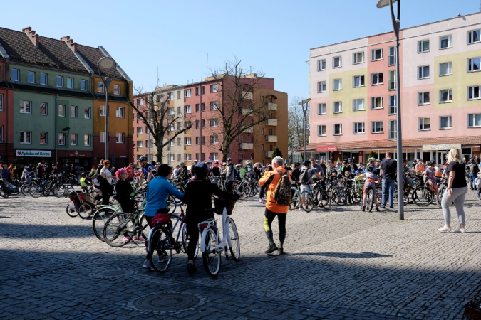 Wiosenna Rowerowa Masa Krytyczna. Galeria