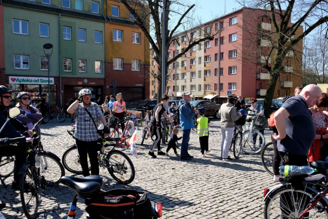 Wiosenna Rowerowa Masa Krytyczna. Galeria