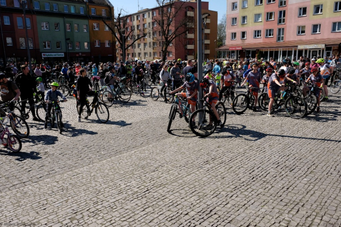 Wiosenna Rowerowa Masa Krytyczna. Galeria