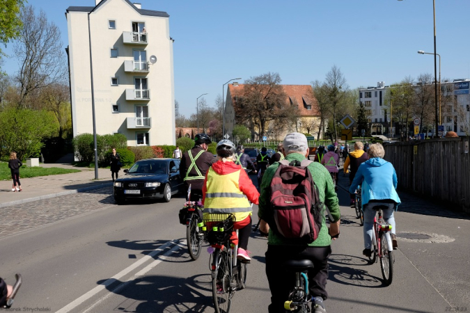 Wiosenna Rowerowa Masa Krytyczna. Galeria