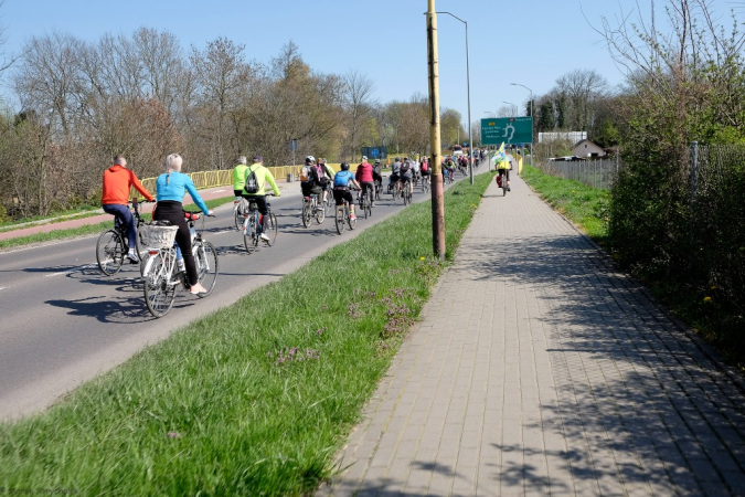 Wiosenna Rowerowa Masa Krytyczna. Galeria