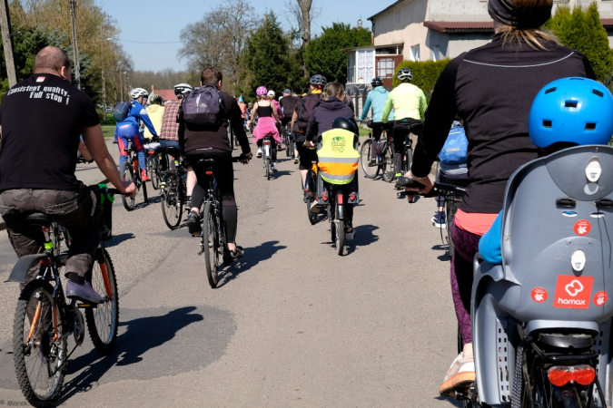 Wiosenna Rowerowa Masa Krytyczna. Galeria