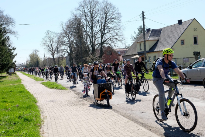 Wiosenna Rowerowa Masa Krytyczna. Galeria