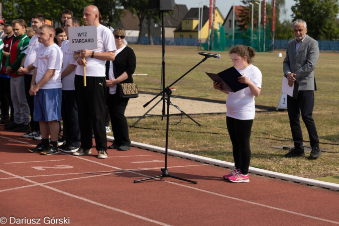XXVIII Wojewódzkie Igrzyska Lekkoatletyczne Osób Niepełnosprawnych - Stargard. Fotorelacja