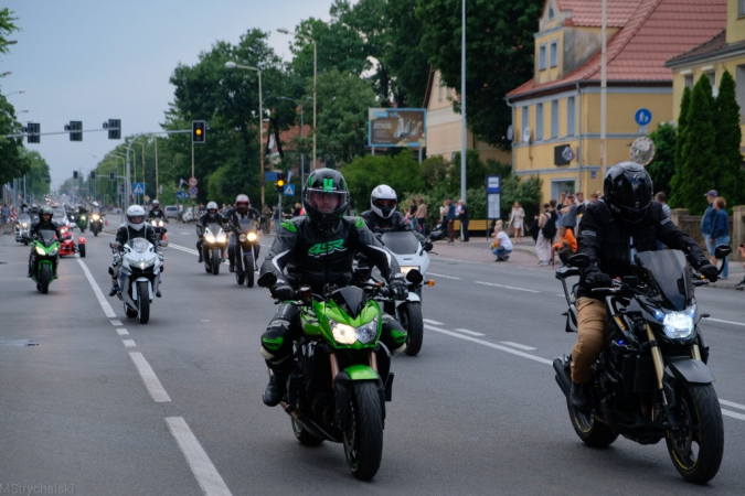 Dni Stargardu na sportowo: Parada Motocyklistów. Galeria