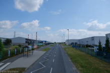 Dni Stargardu: czerwony autobus ulicami miasta mknie. Fotorelacja