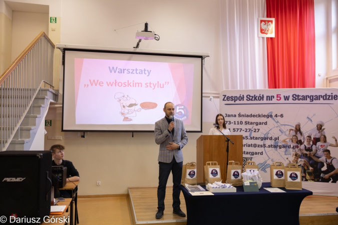 ZS nr 5: Warsztaty we włoskim stylu. Galeria