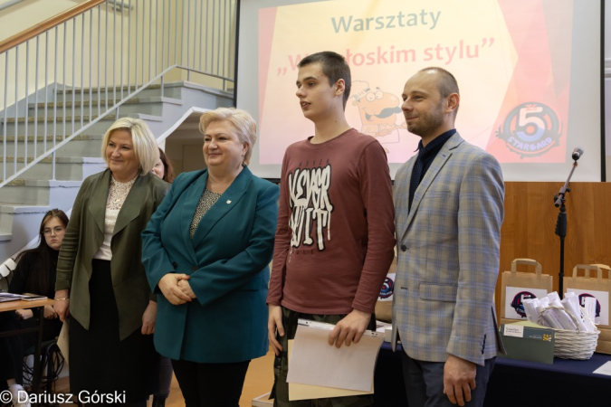 ZS nr 5: Warsztaty we włoskim stylu. Galeria