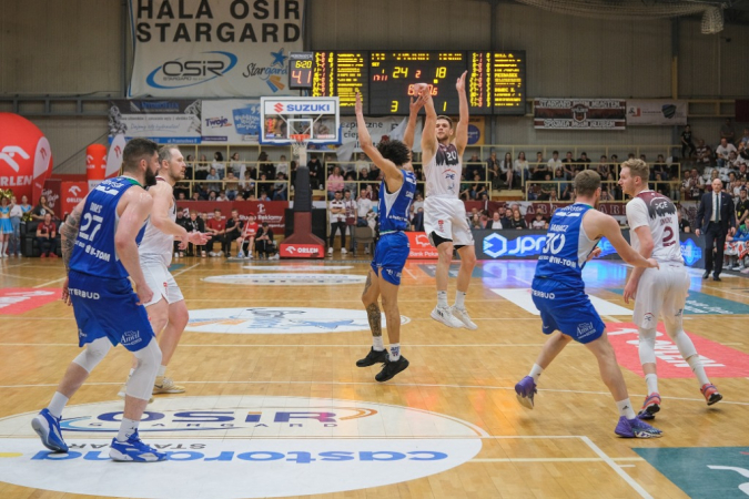 PGE Spójnia Stargard - Anwil Włocławek. Fotorelacja