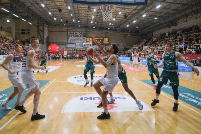 PGE Spójnia Stargard - Enea Stelmet Zastal Zielona Góra. Fotorelacja