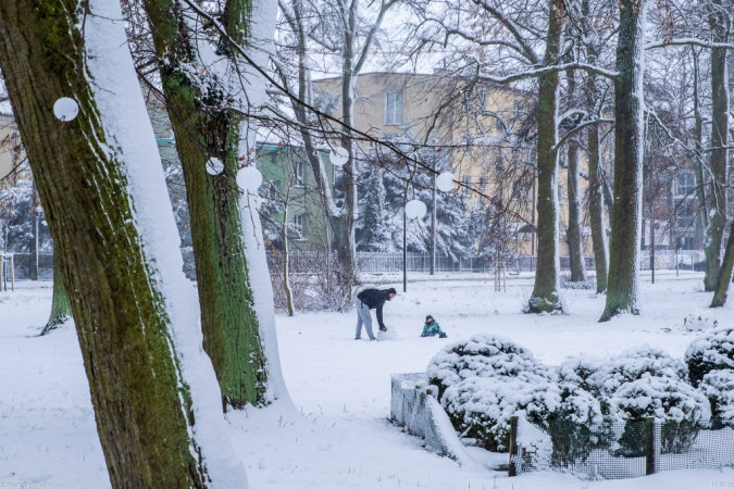 Zimowe klimaty w śnieżnym nastroju.